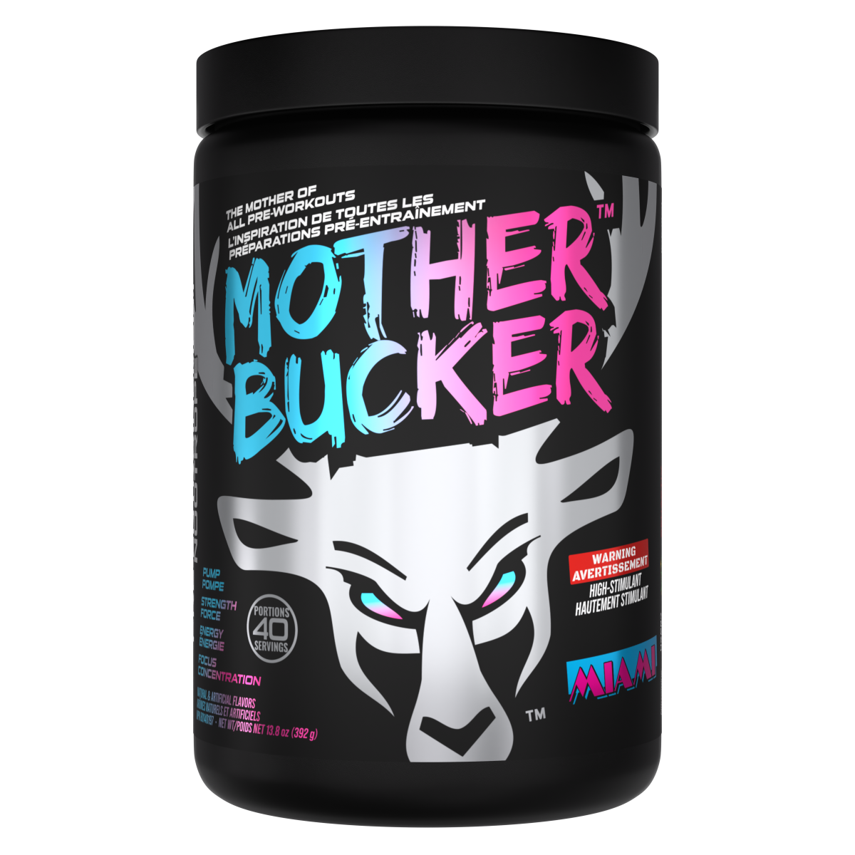 Bucked Up Mother Bucker Miami pre-workout tub