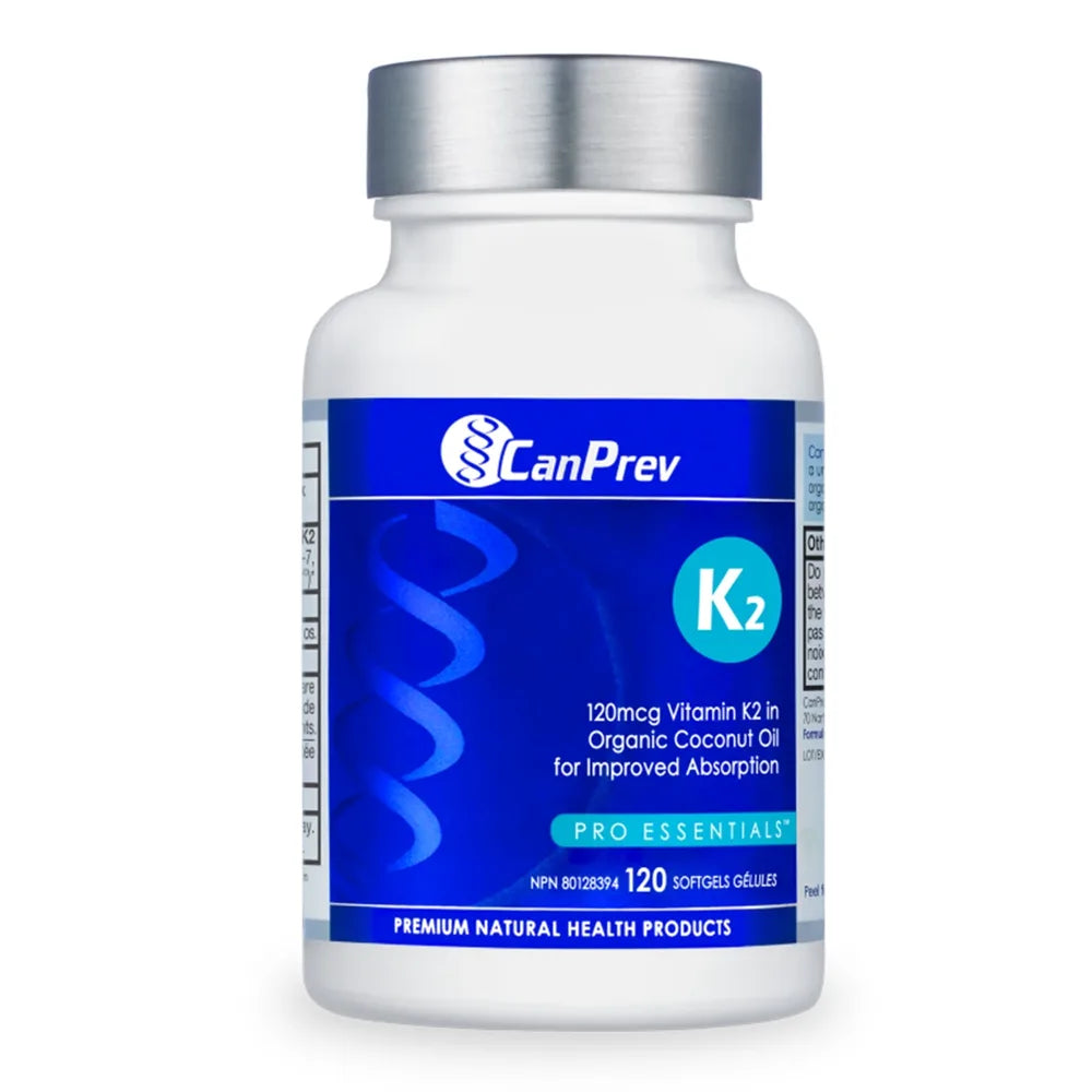 CanPrev standalone vitamin K2 120 mcg 120 softgels