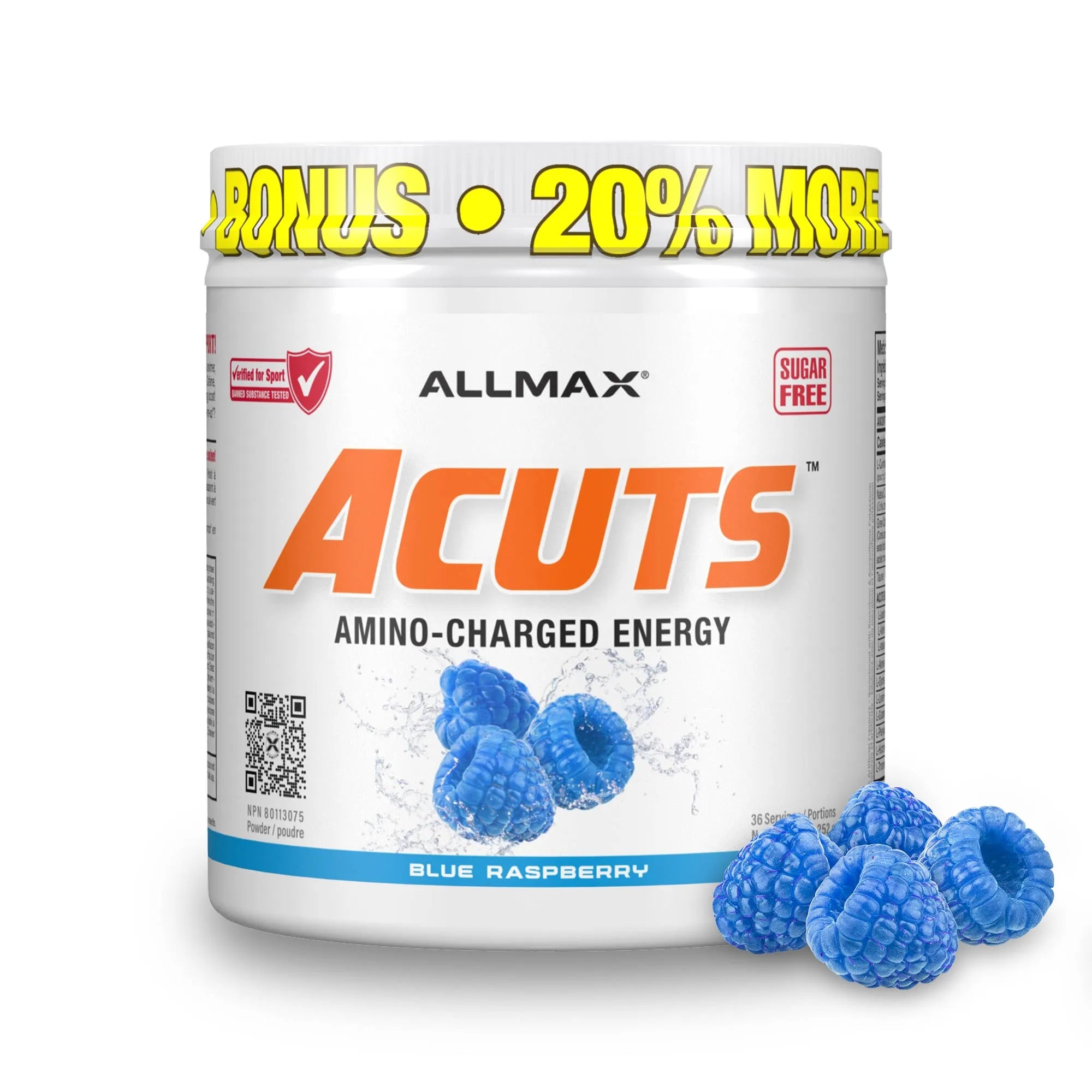 ALLMAX ACuts Blue Raspberry