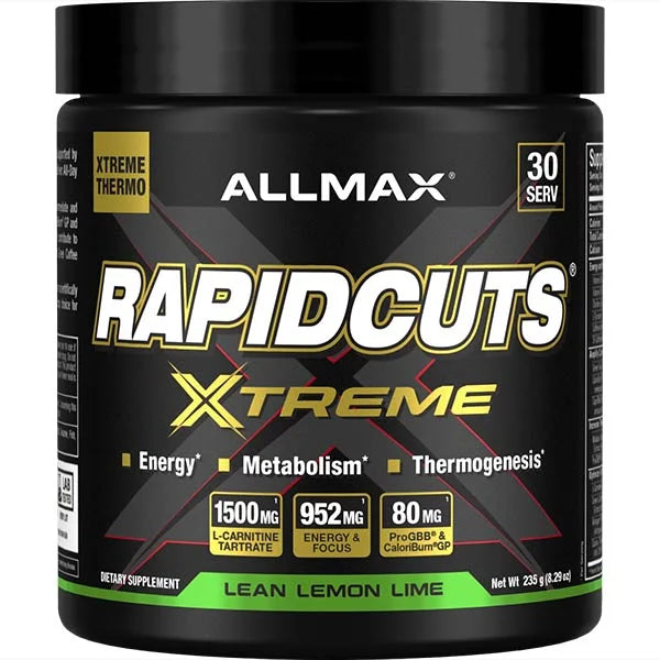 ALLMAX RapidCuts Xtreme Lean Lemon Lime