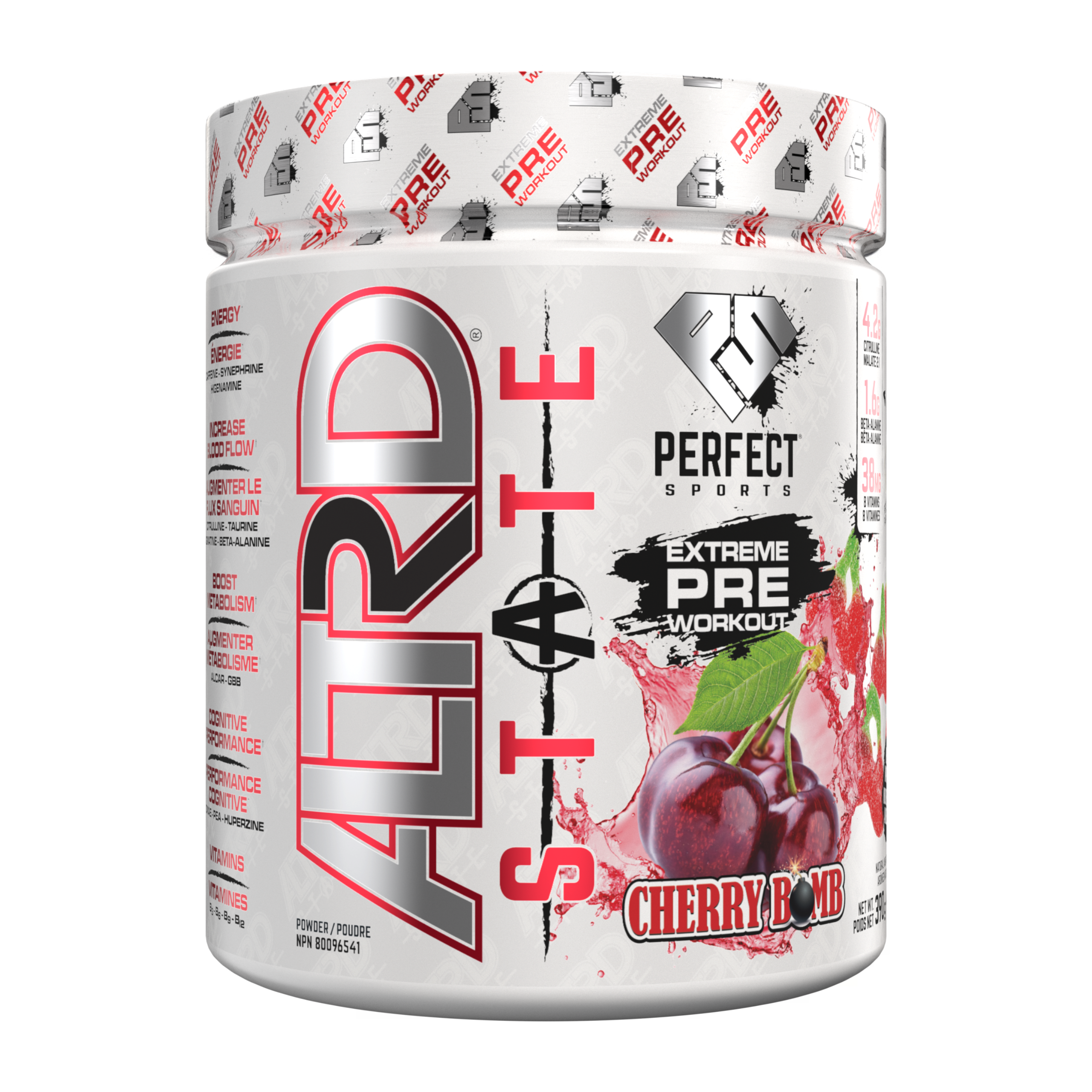 ALTRD Pre-Workout - Cherry Bomb