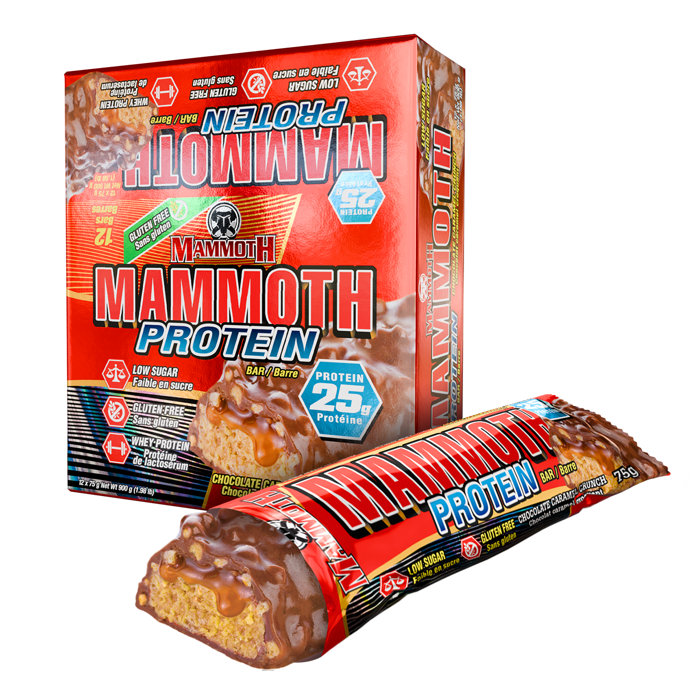 Mammoth Bar - Chocolate Caramel Crunch