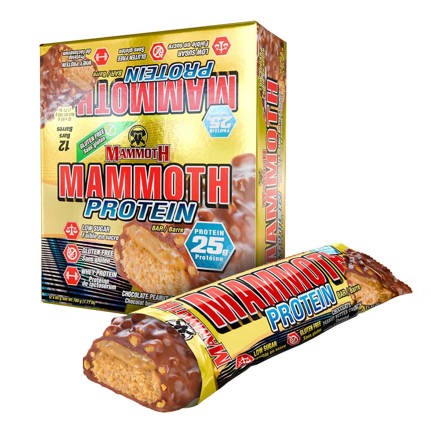Mammoth Bar - Peanut Butter Crunch