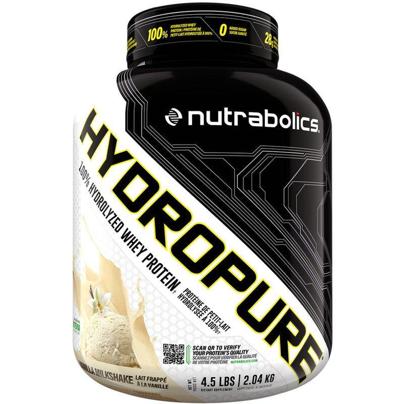 Nutrabolics HYDROPURE 4.5 lb - Vanilla Milkshake