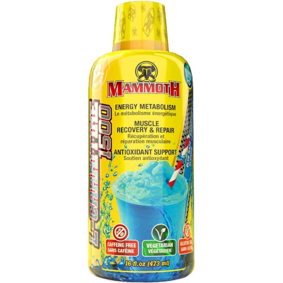Mammoth Liquid L-Carnitine – Blue Razz Slushie