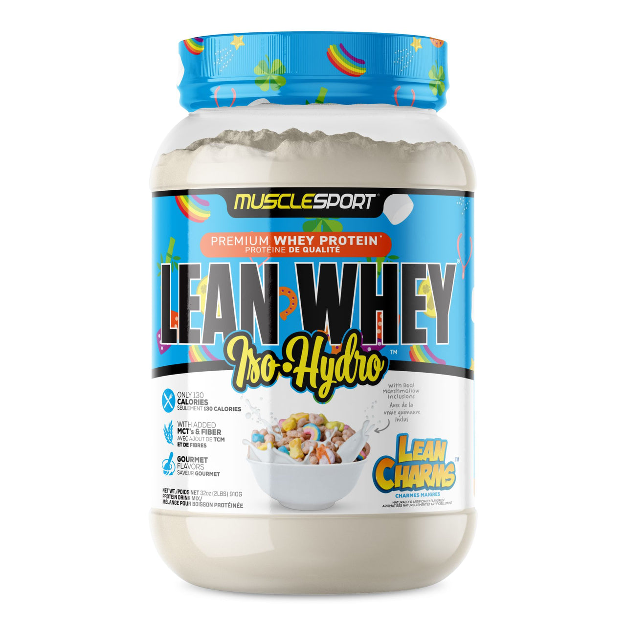 MuscleSport Lean Whey Iso-Hydro 2 lb - Lean Charms