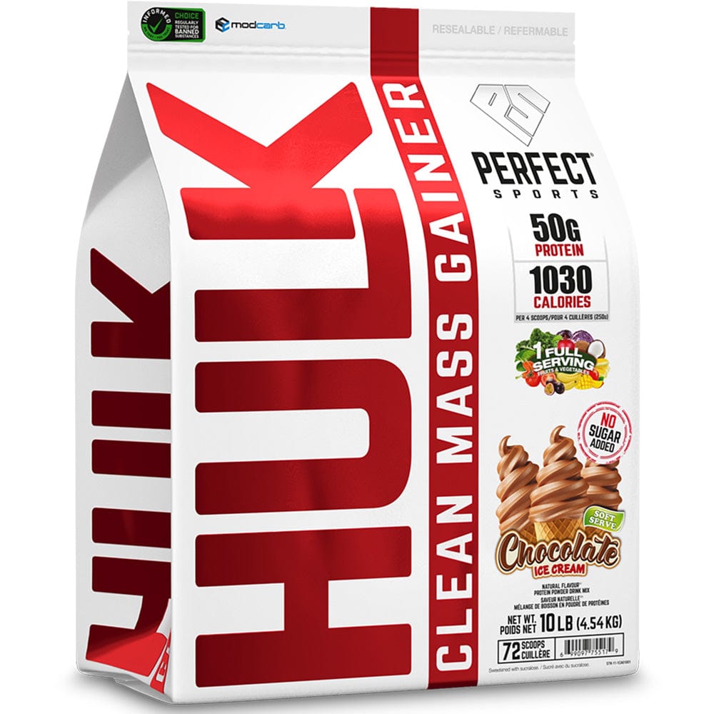 Perfect Sports Hulk Mass Gainer Chocolate Ice Cream