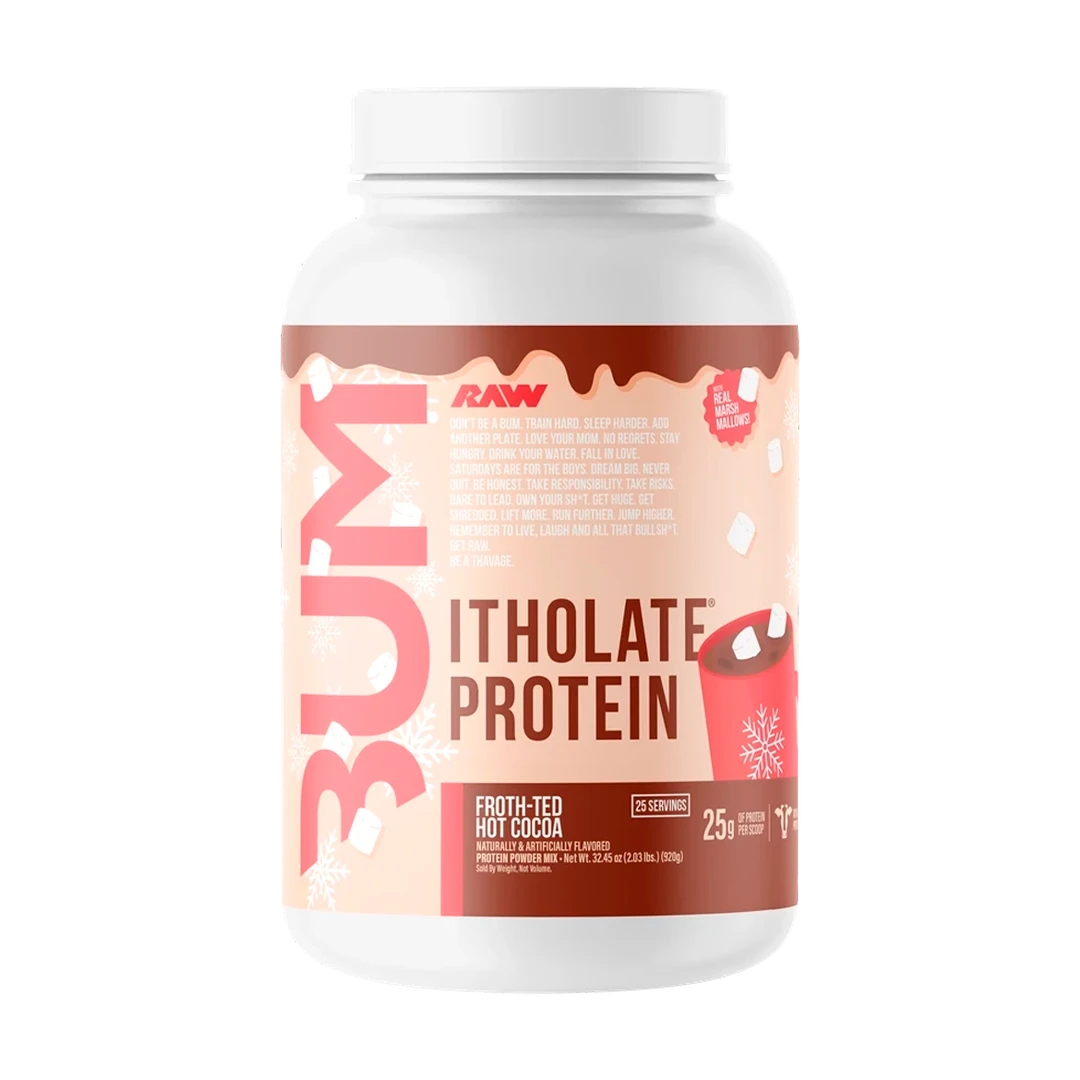 RAW Nutrition CBUM Itholate Protein - 1.7 lb - Froth-ted Hot Cocoa