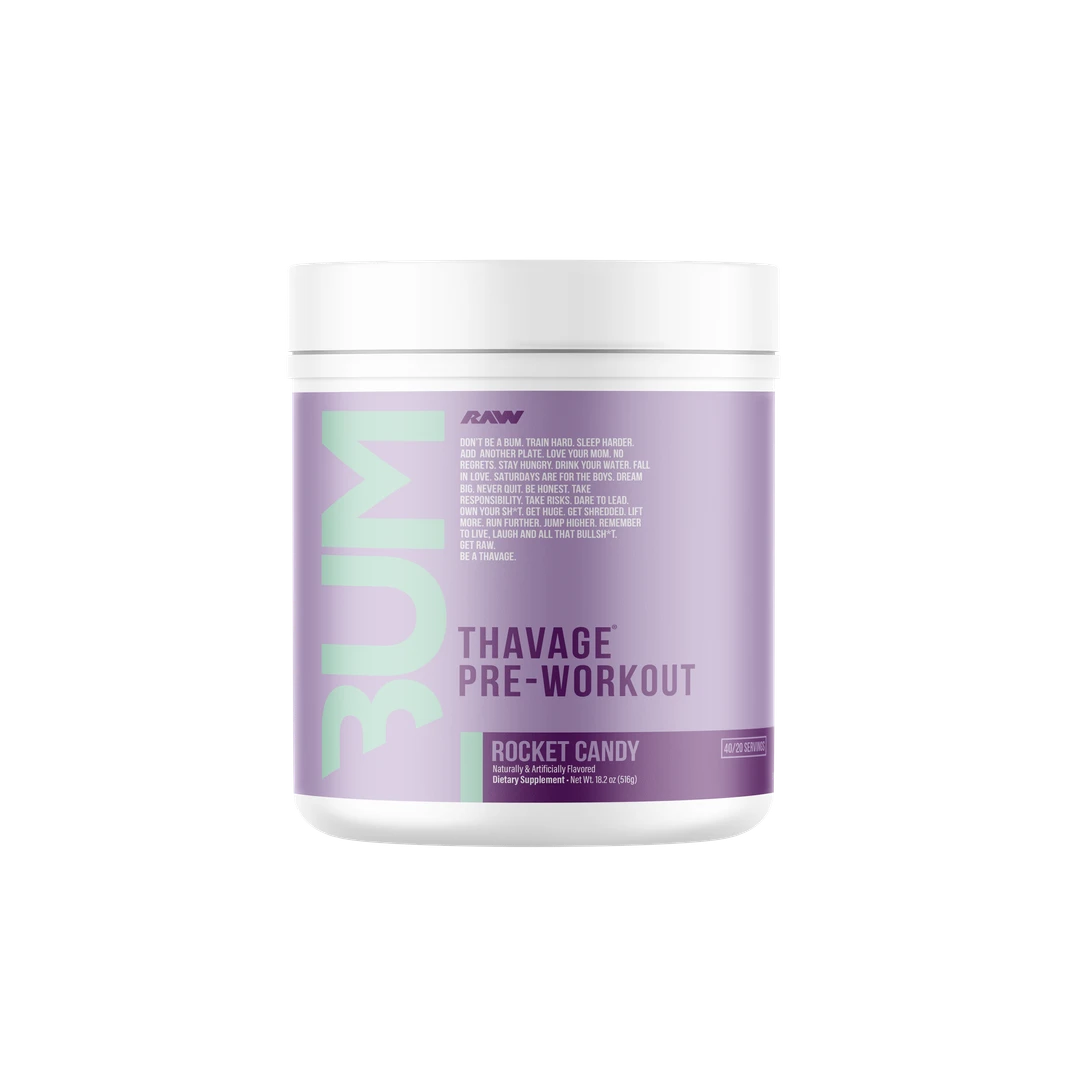 RAW Nutrition CBUM Thavage Pre-Workout - 40 Servings - Rocket Candy