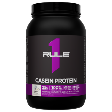 Rule1 Casein 2lbs - Vanilla Creme
