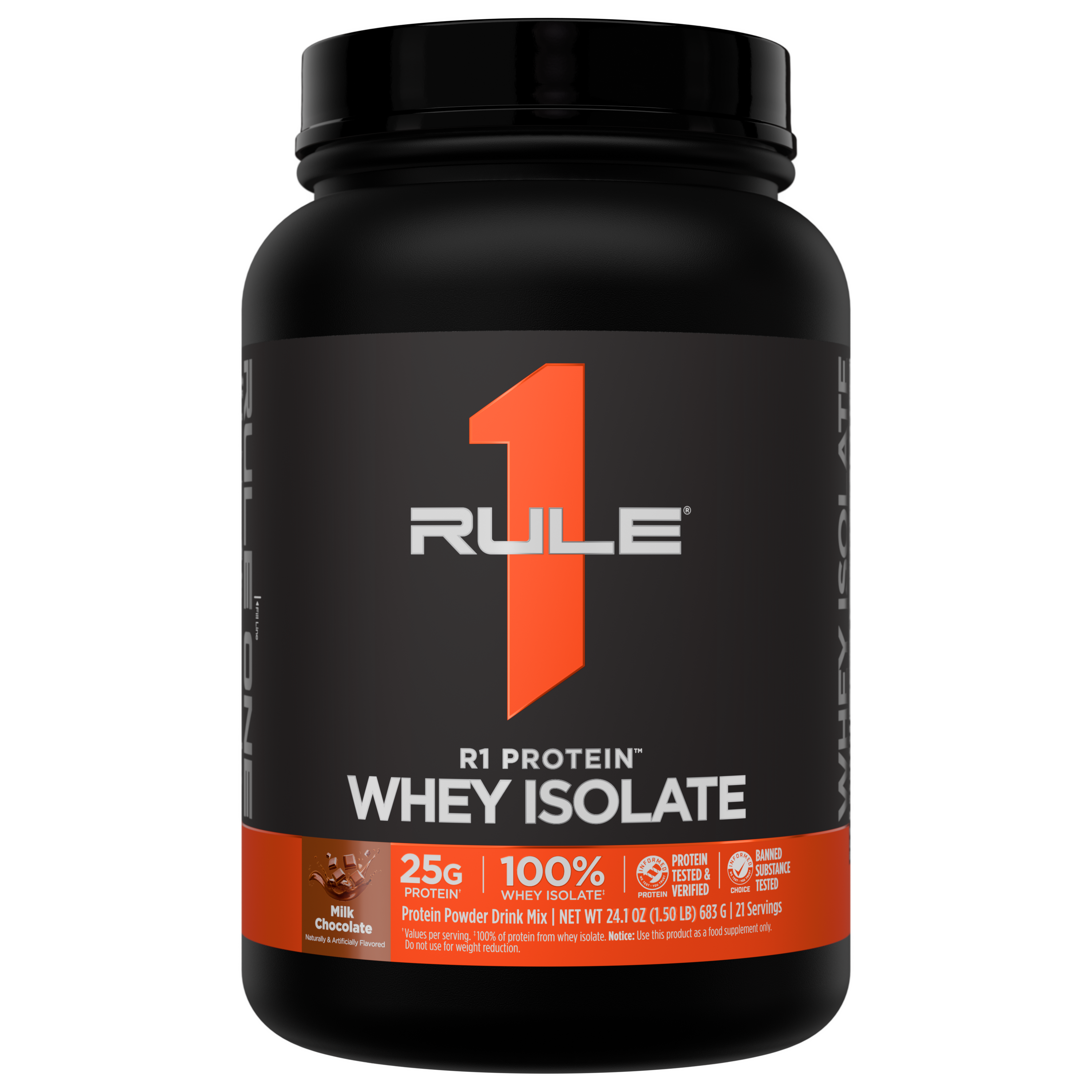 Rule 1 R1 Protein Isolate - 2 lb - Milk Chocolate