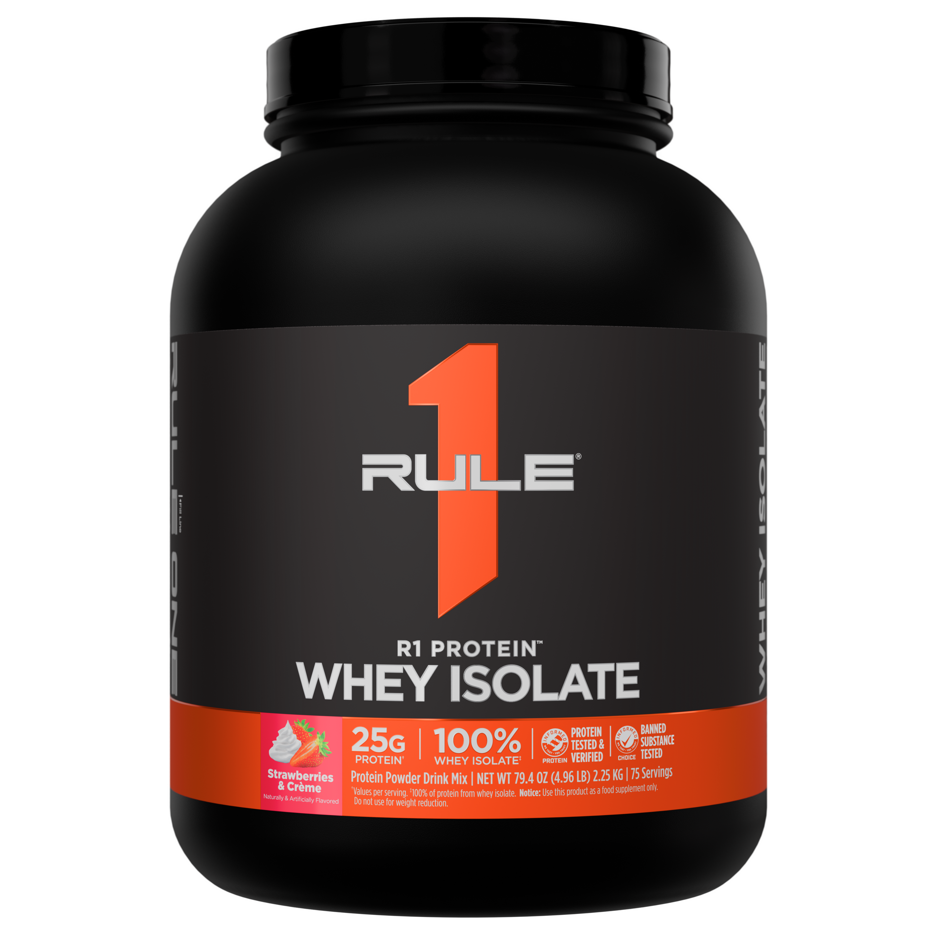 Rule1 5 Lb - Strawberries & Creme