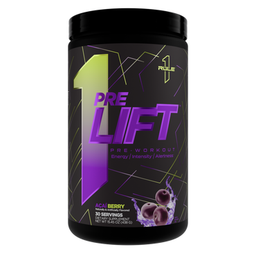 Rule 1 PreLift Pre-Workout - Acai Berry