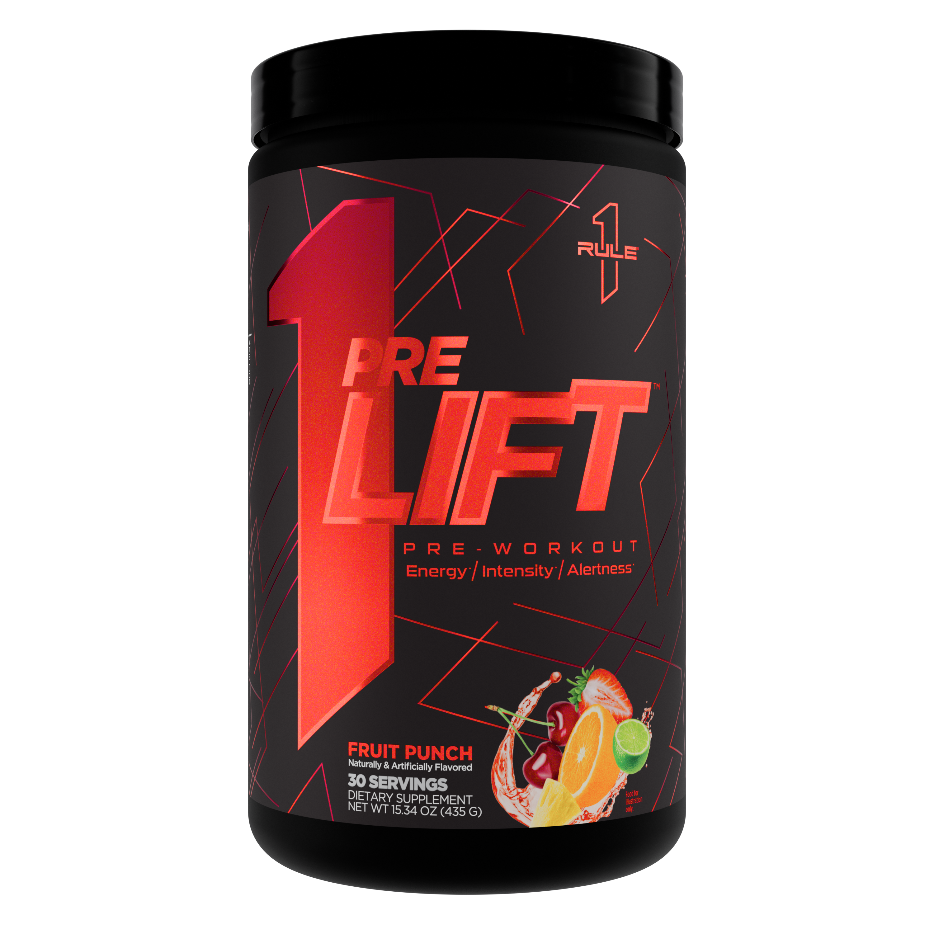 Rule 1 PreLift Pre-Workout - Fruit Punch