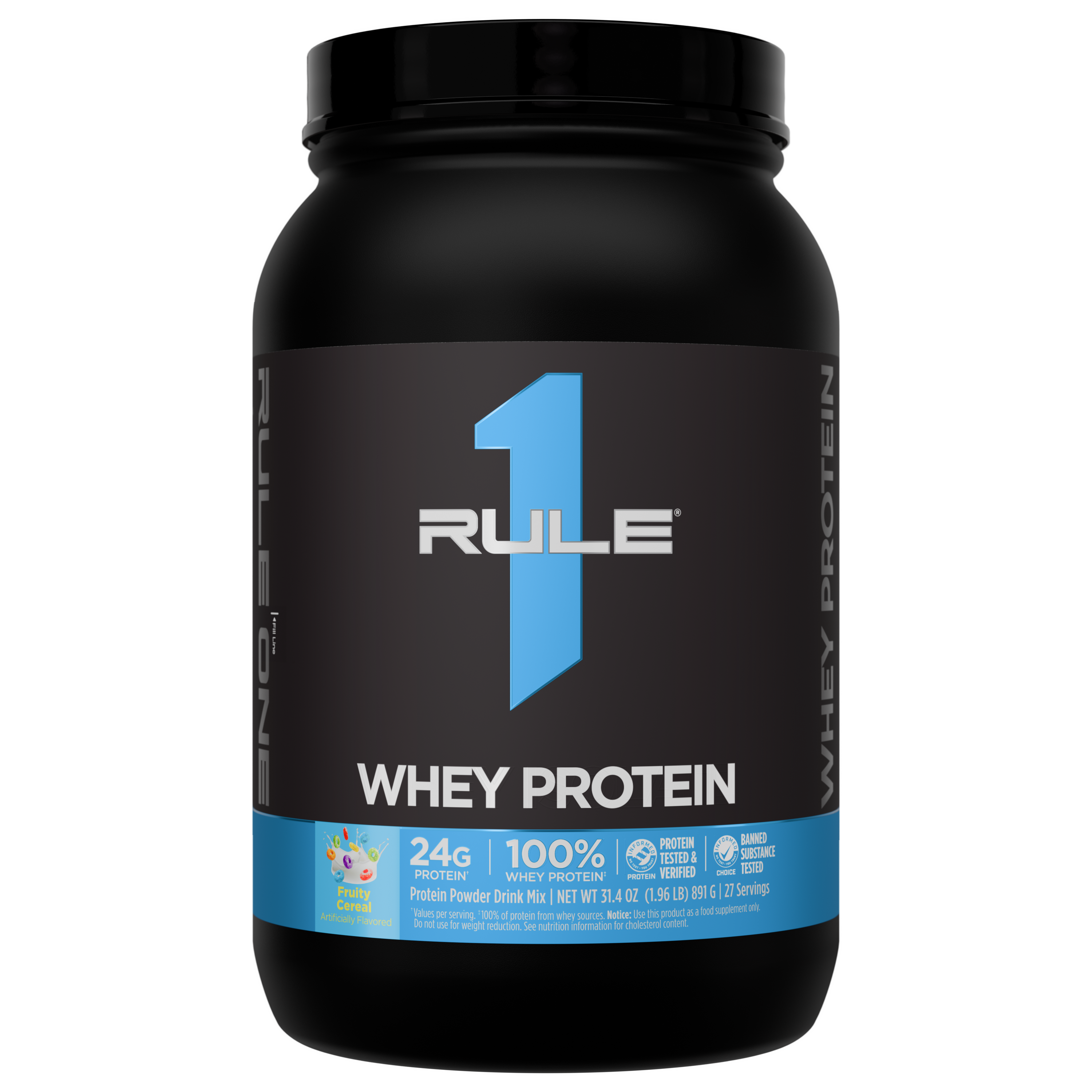 Rule 1 R1 Whey Blend - 2 lb - Fruity Cereal