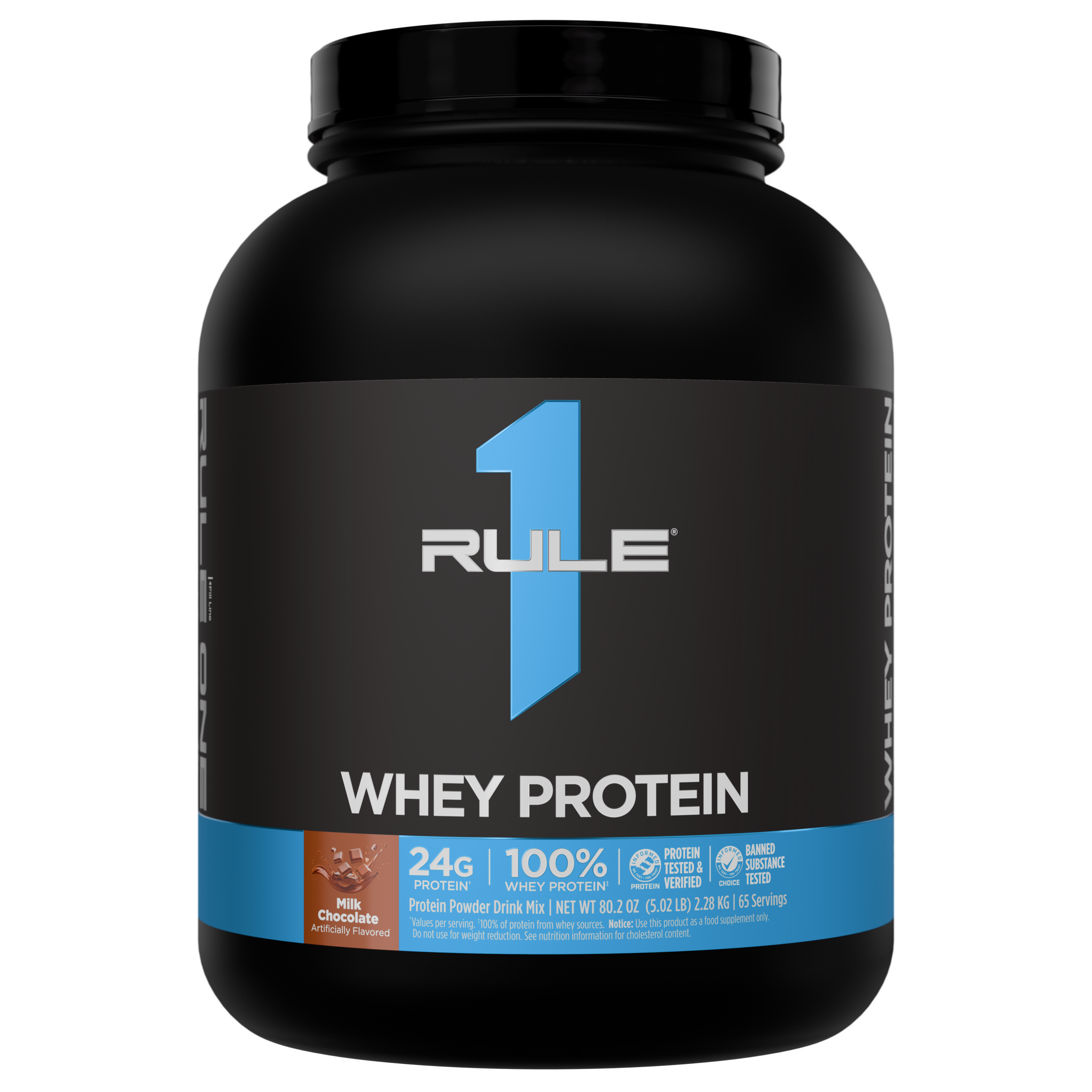 Rule 1 R1 Whey Blend - 5 lb - Milk Chocolate