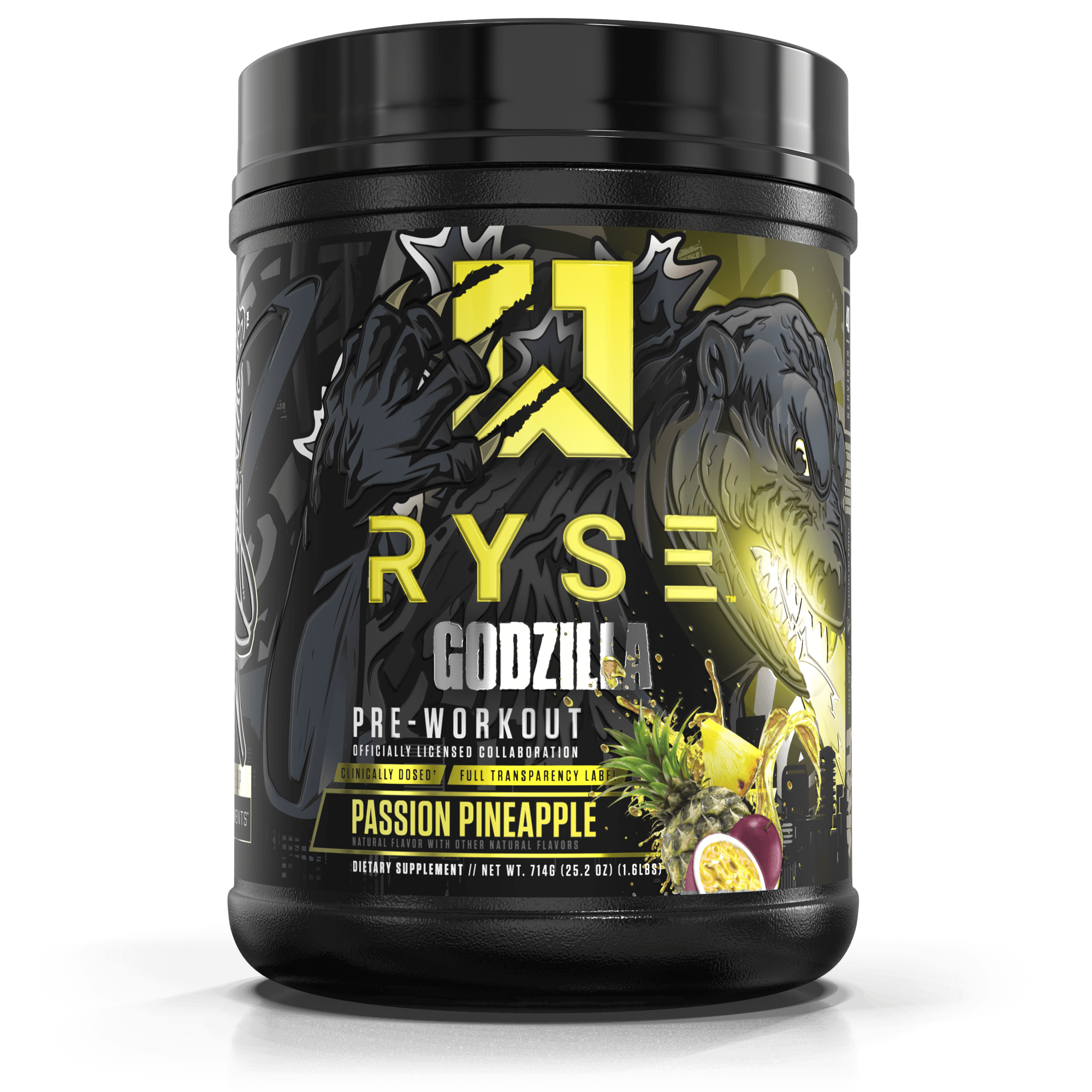 RYSE Godzilla Pre-Workout - Passion Pineapple