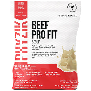 Schinoussa Beef Protein - Vanilla Ice Cream