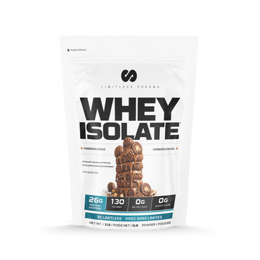 Limitless Pharma Whey Isolate 2 lb - Chocolate Ferrerolicious