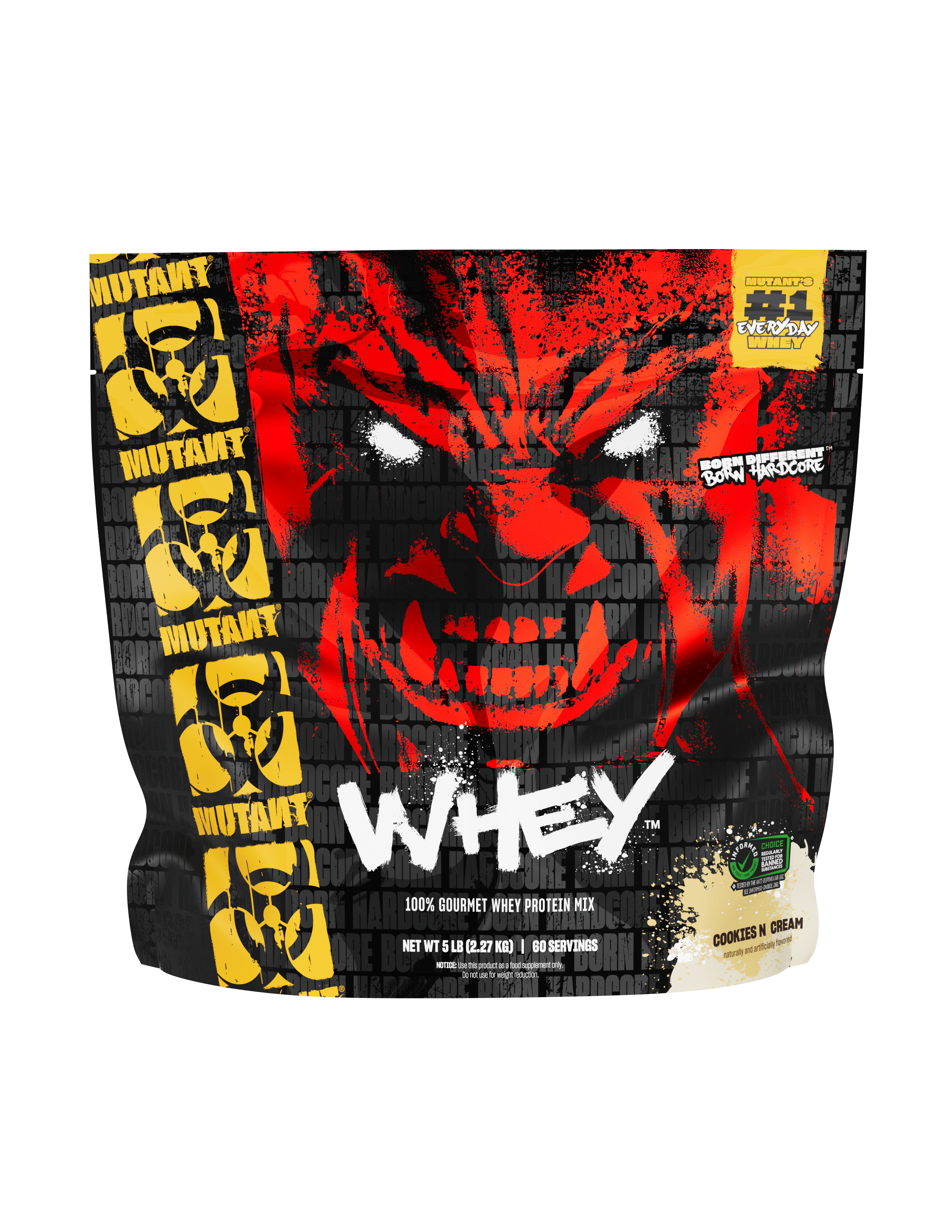 Mutant Whey 5 lb - Cookies N Cream