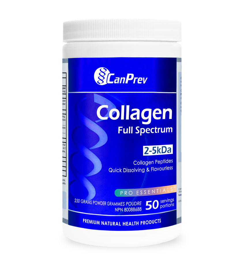 CanPrev Collagen Full Spectrum 250 g powder container