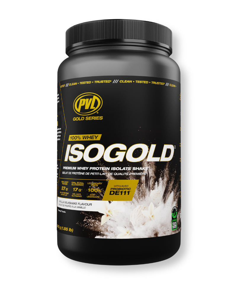 PVL ISO Gold whey protein isolate 1.85 lb (840 g) — Vanilla Milkshake