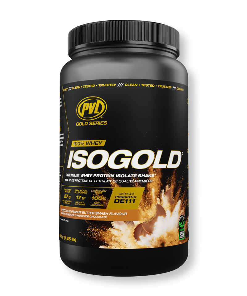 PVL ISO Gold whey protein isolate 1.85 lb (840 g) — Chocolate Peanut Butter Smash