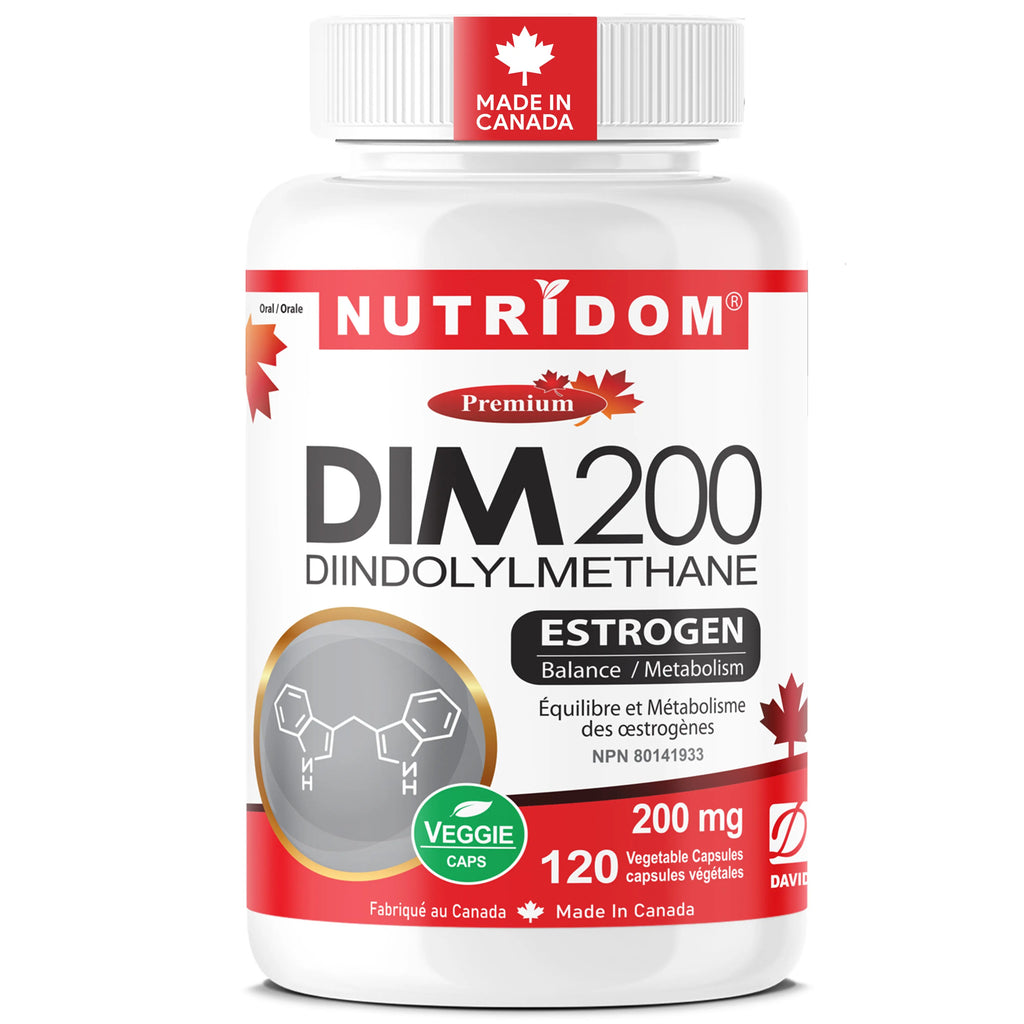 Nutridom DIM 200 mg - 120 Vegan Capsules product photo