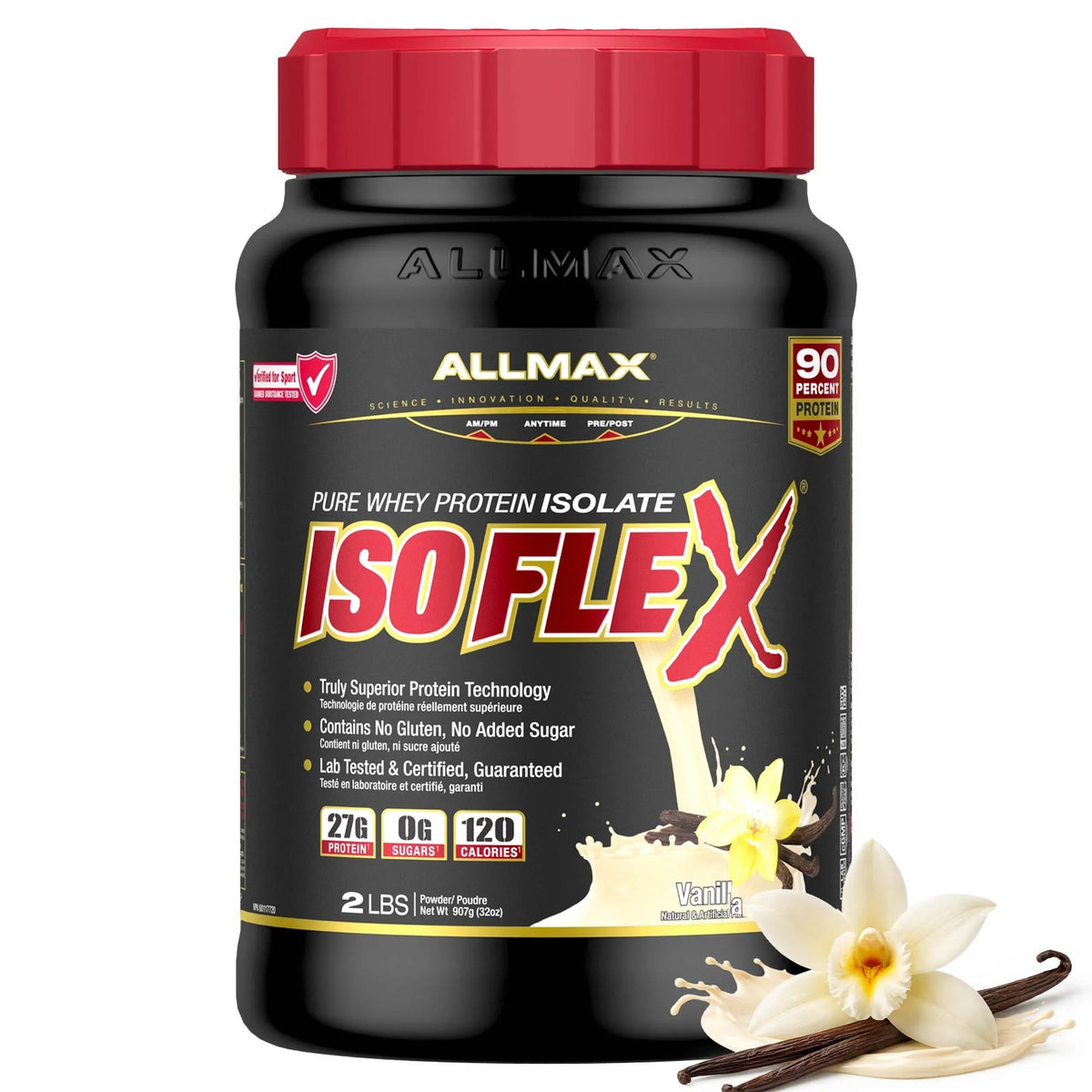 ALLMAX ISOFLEX 2 lb / Vanilla package