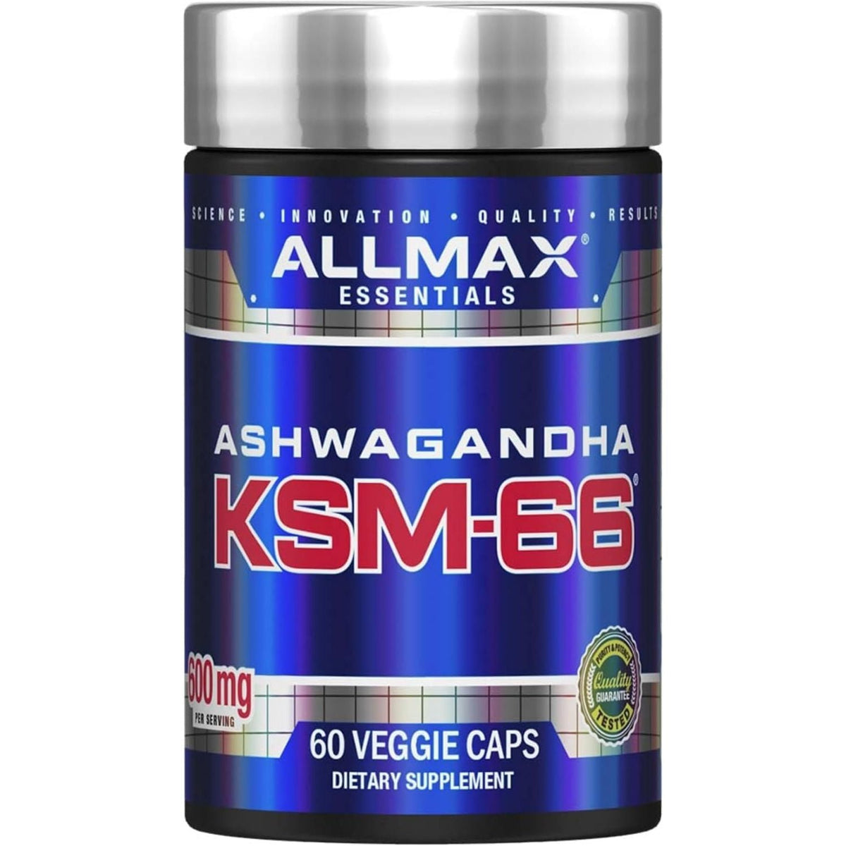ALLMAX KSM-66 Ashwagandha 60 Capsules