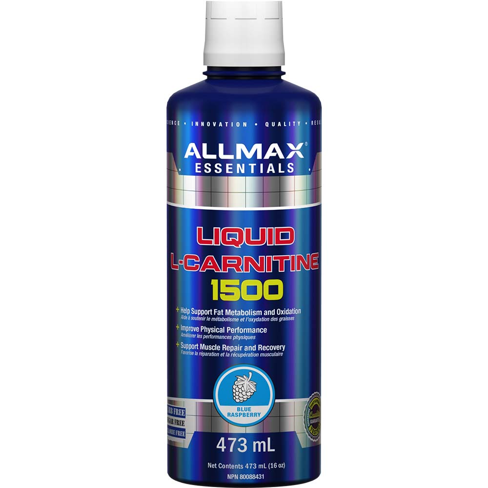 ALLMAX Liquid L-Carnitine 1500 Blue Raspberry