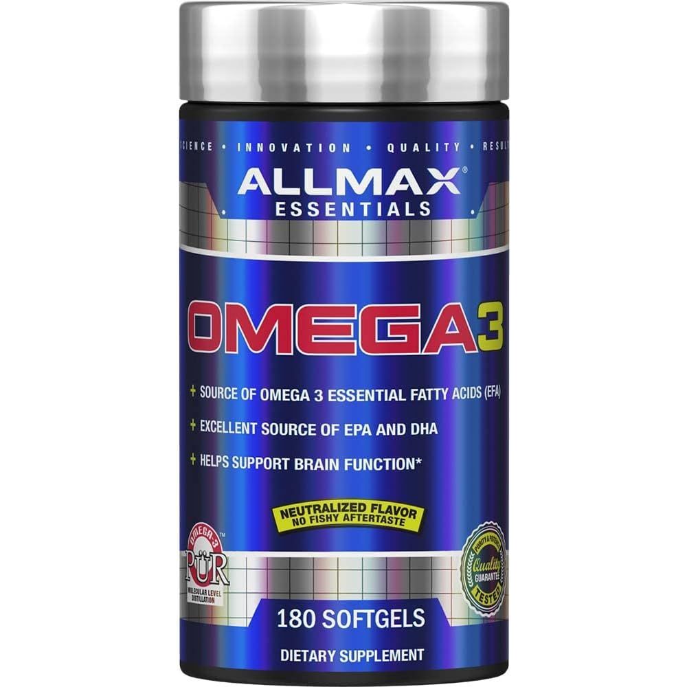 ALLMAX Omega-3 180 Softgels