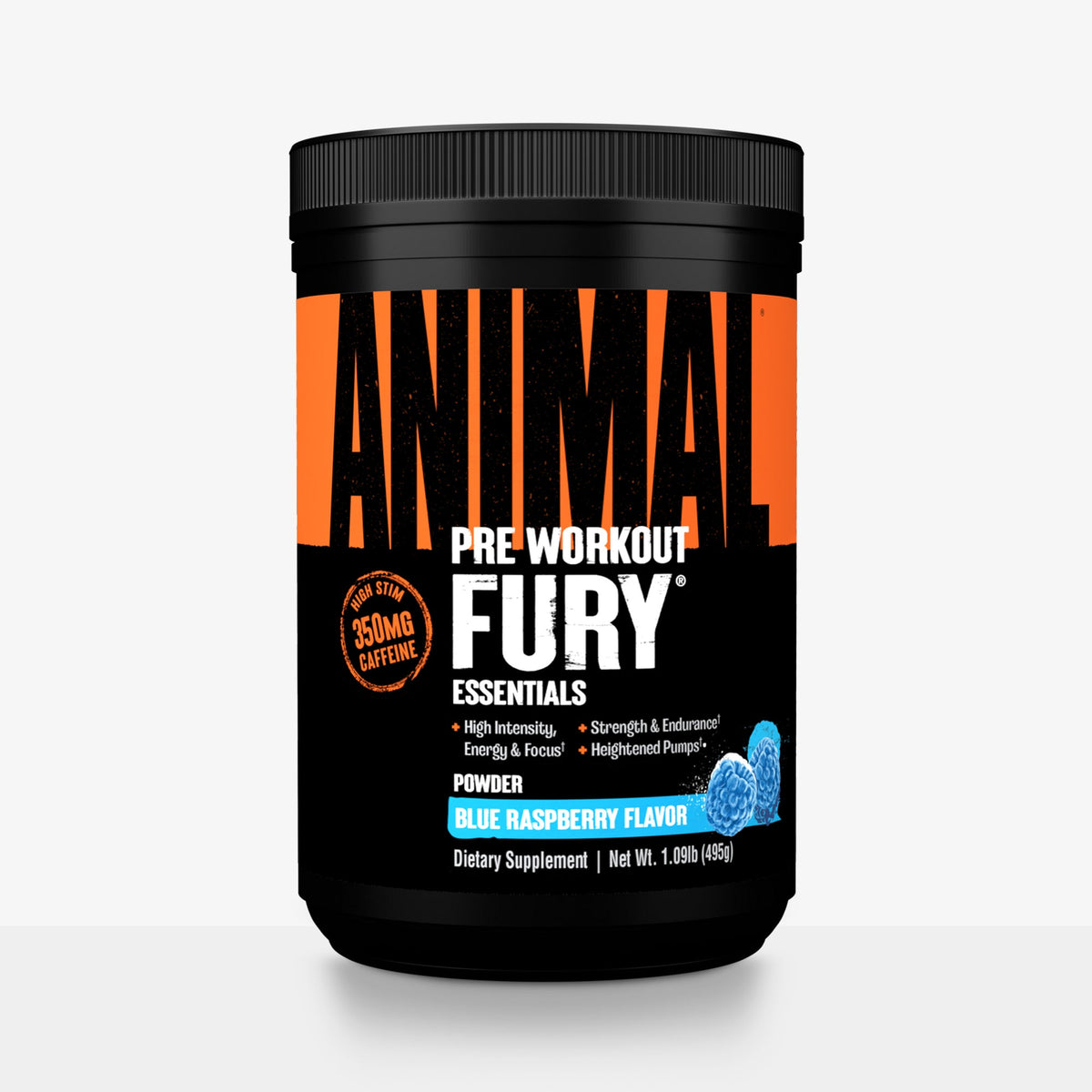 Animal Fury Blue Raspberry