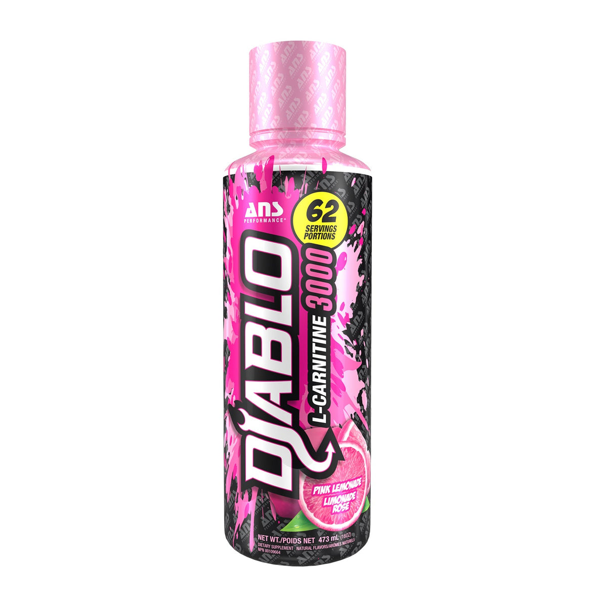 ANS Diablo Carnitine 3000 Pink Lemonade