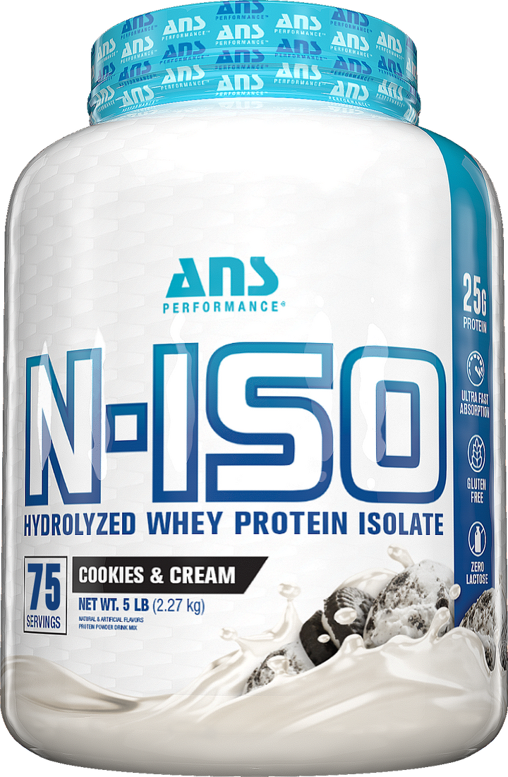 ANS N-ISO Hydro Whey Isolate - 5 lb Cookies & Cream