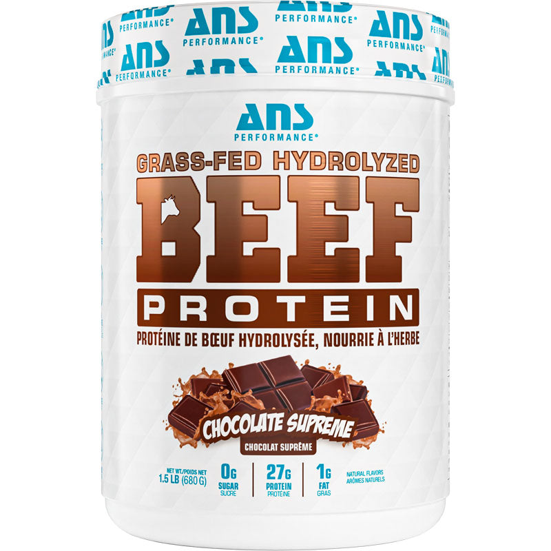 ANS Performance BEEF Protein Chocolate Supreme 1.5 lb tub