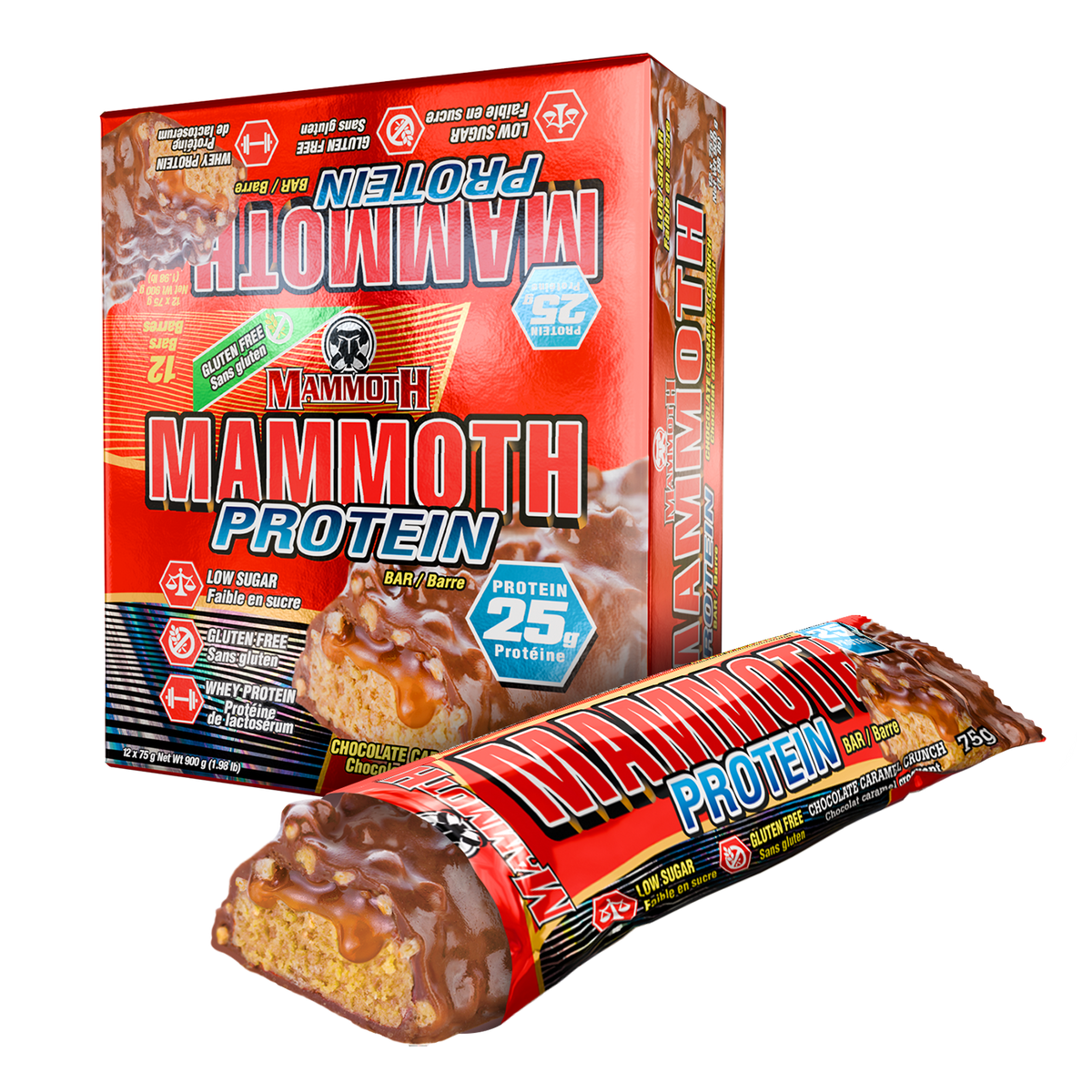 Mammoth Bar - Chocolate Caramel Crunch