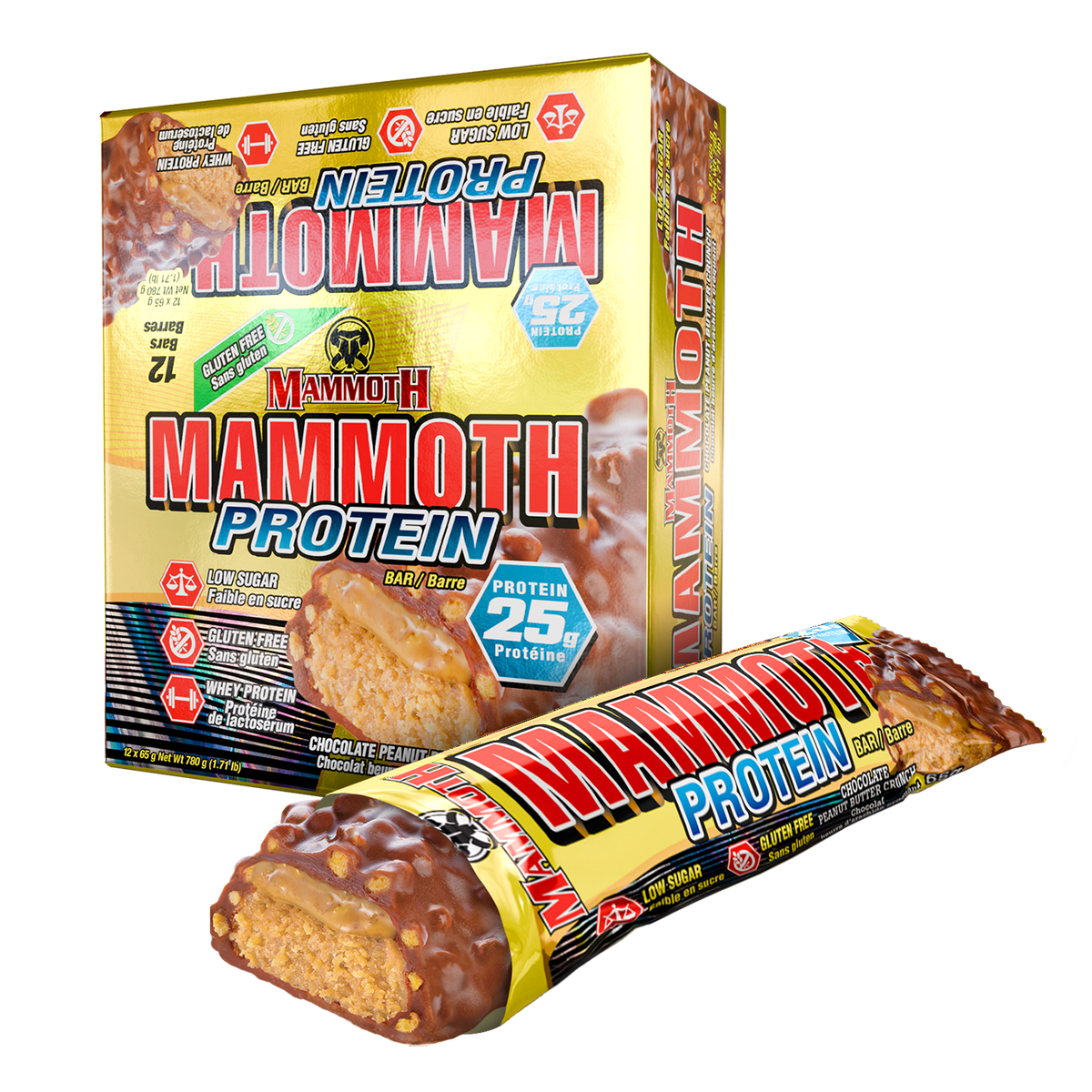 Mammoth Bar - Peanut Butter Crunch
