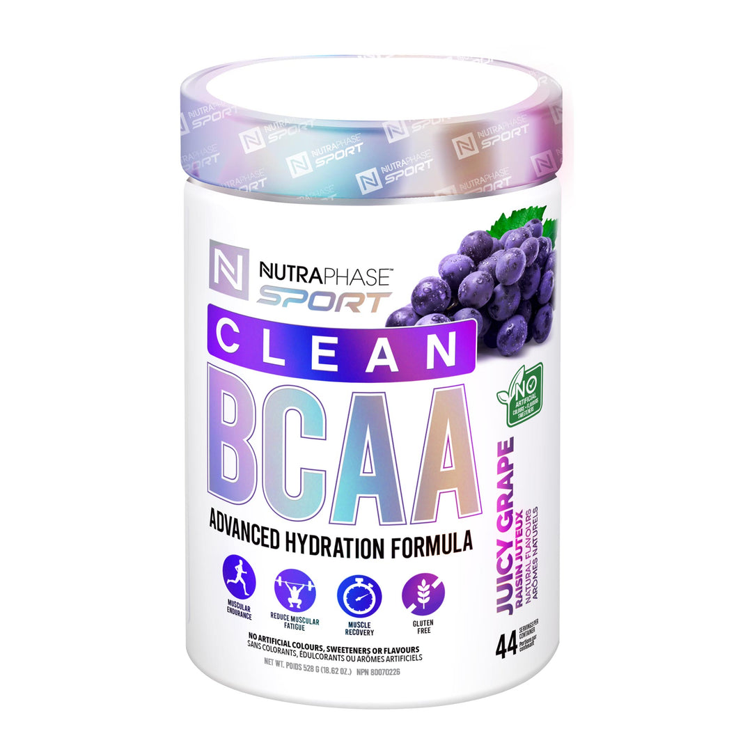 NutraPhase Clean BCAA Juicy Grape