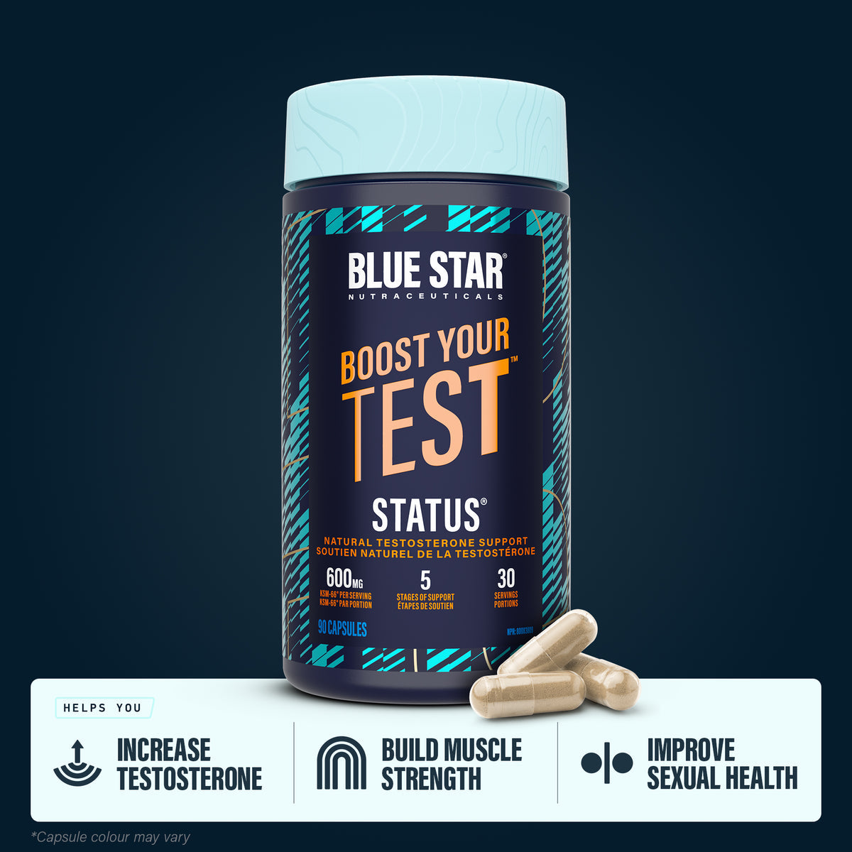 Blue Star Nutraceuticals STATUS - 90 Capsules