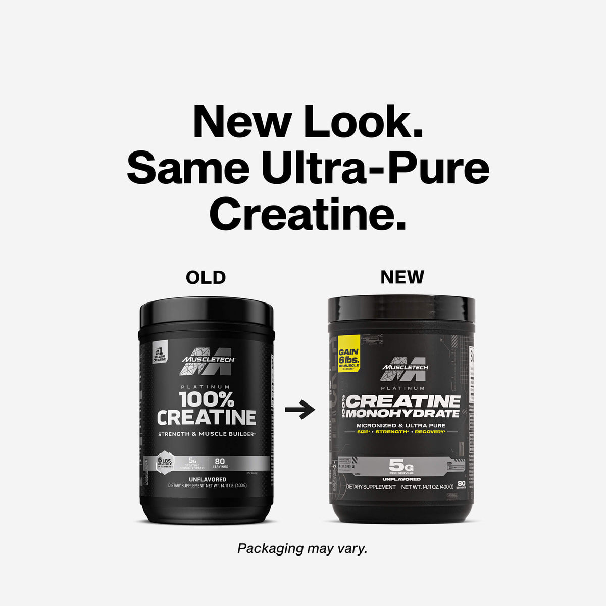 Muscletech Creatine 80 Servings - Unflavoured