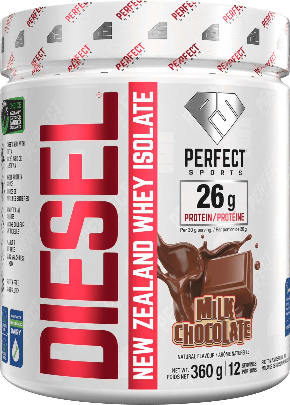 DIESEL Whey Isolate - Milk Chocolate
