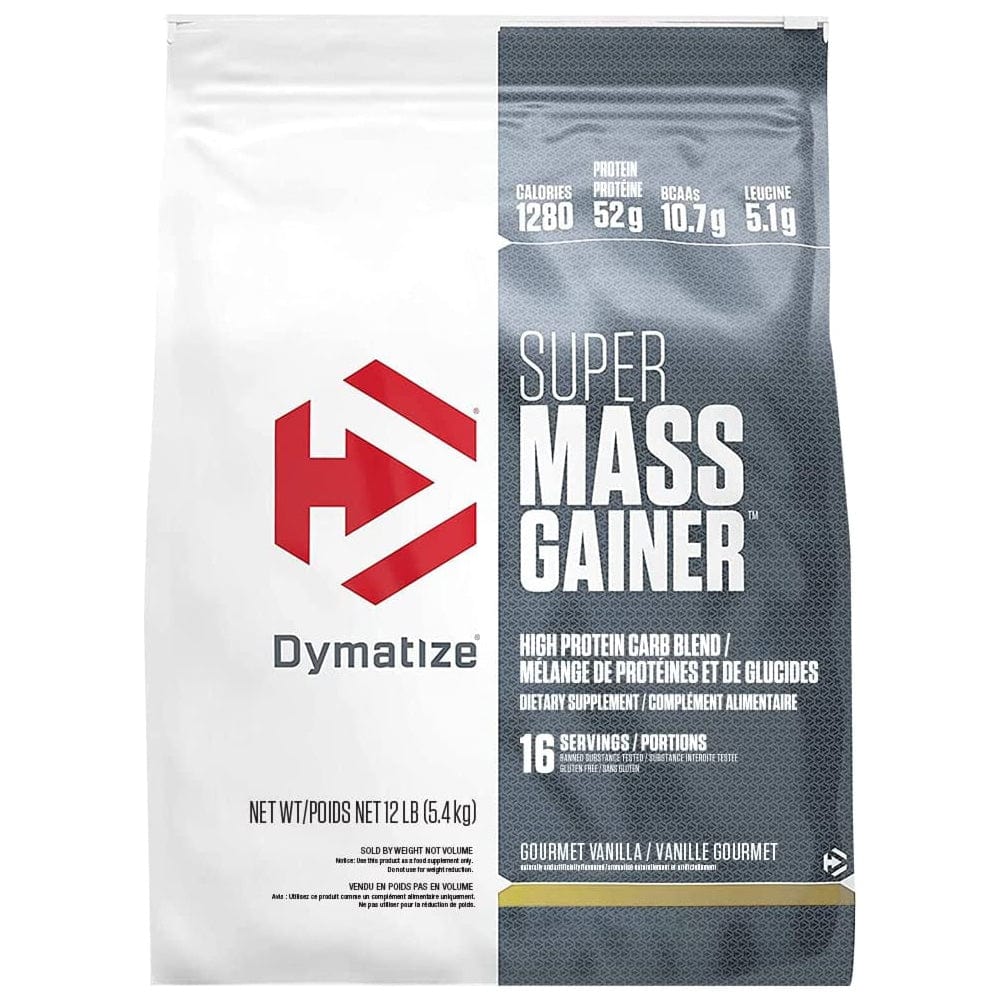 Dymatize Super Mass Gainer 12 lb Gourmet Vanilla