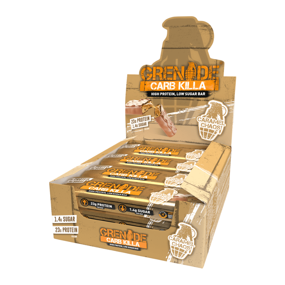 Grenade Protein Bar Box Caramel Chaos