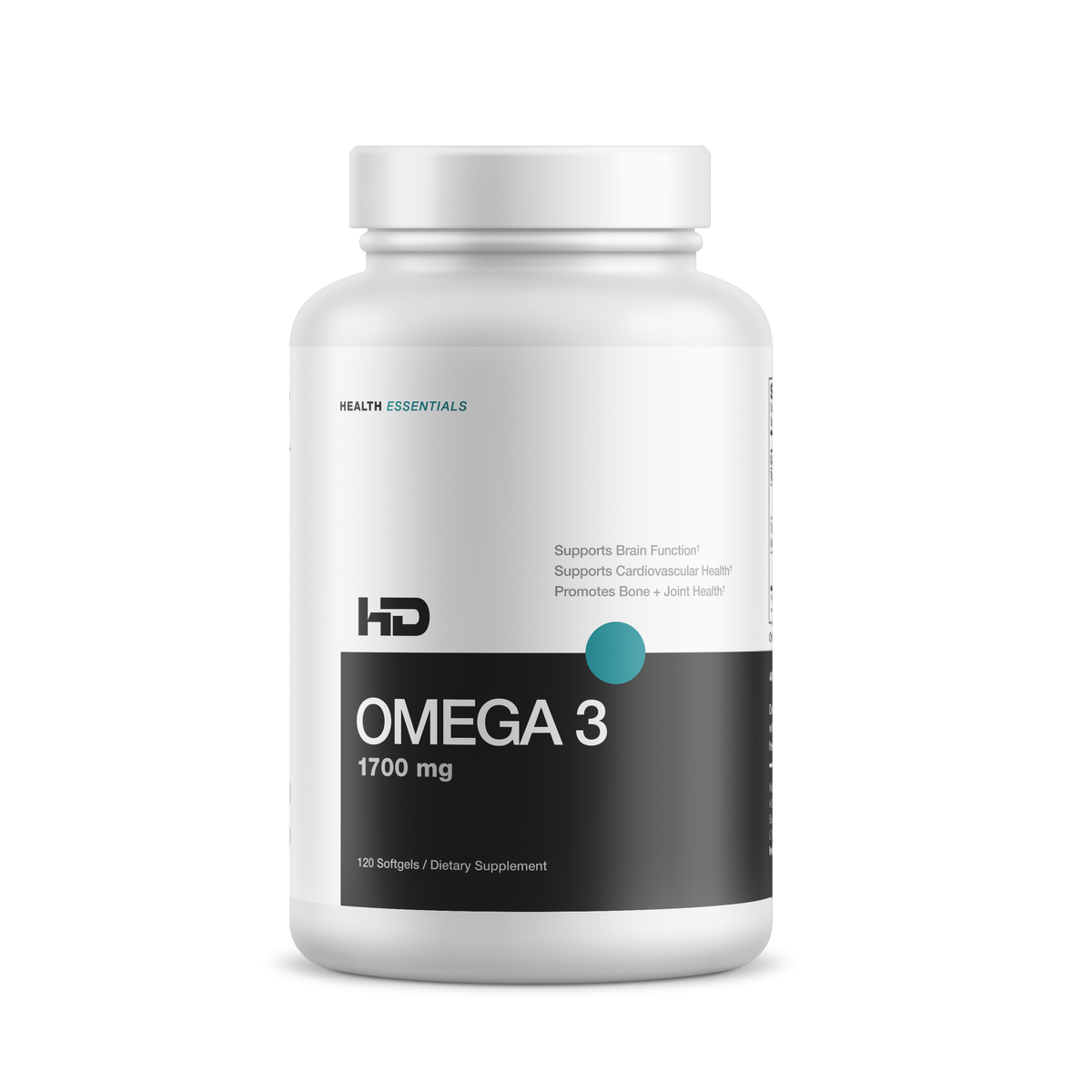 HD Muscle Omega 3 bottle