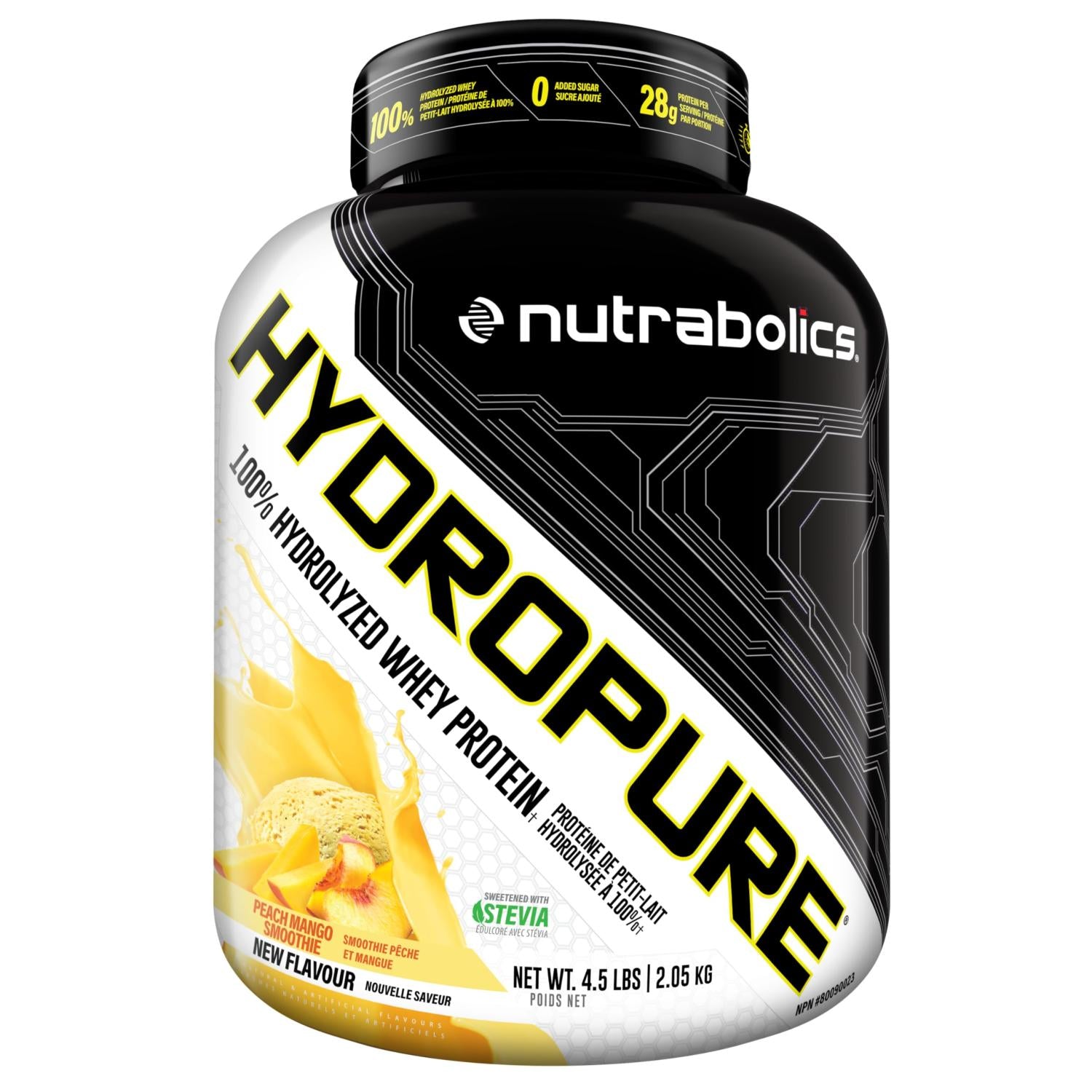 Nutrabolics HYDROPURE 4.5 lb - Peach Mango