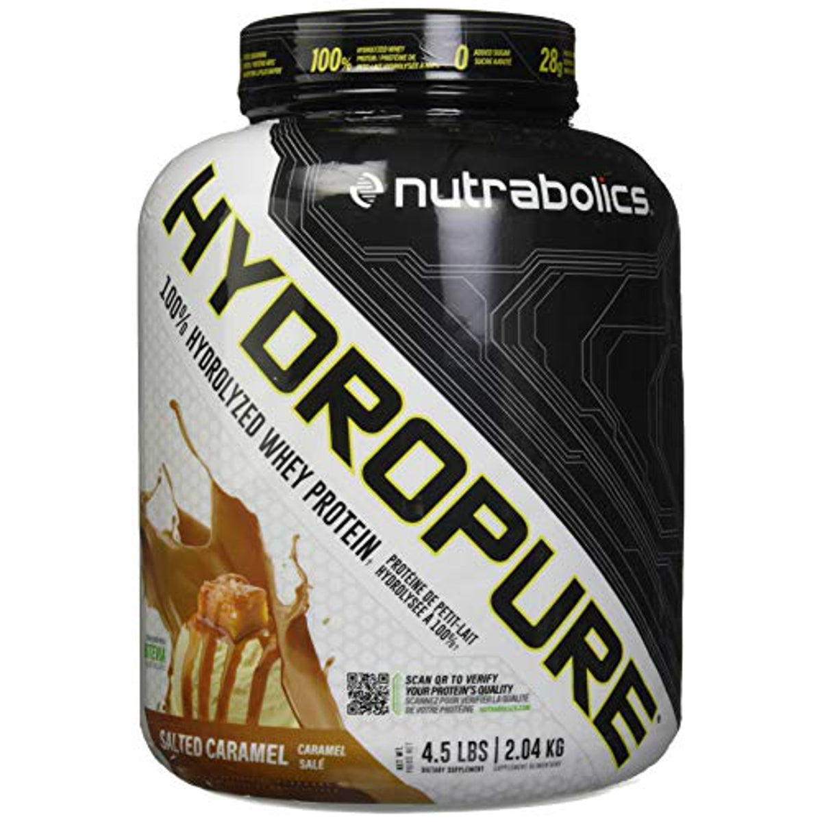 Nutrabolics HYDROPURE 4.5 lb - Salted Caramel