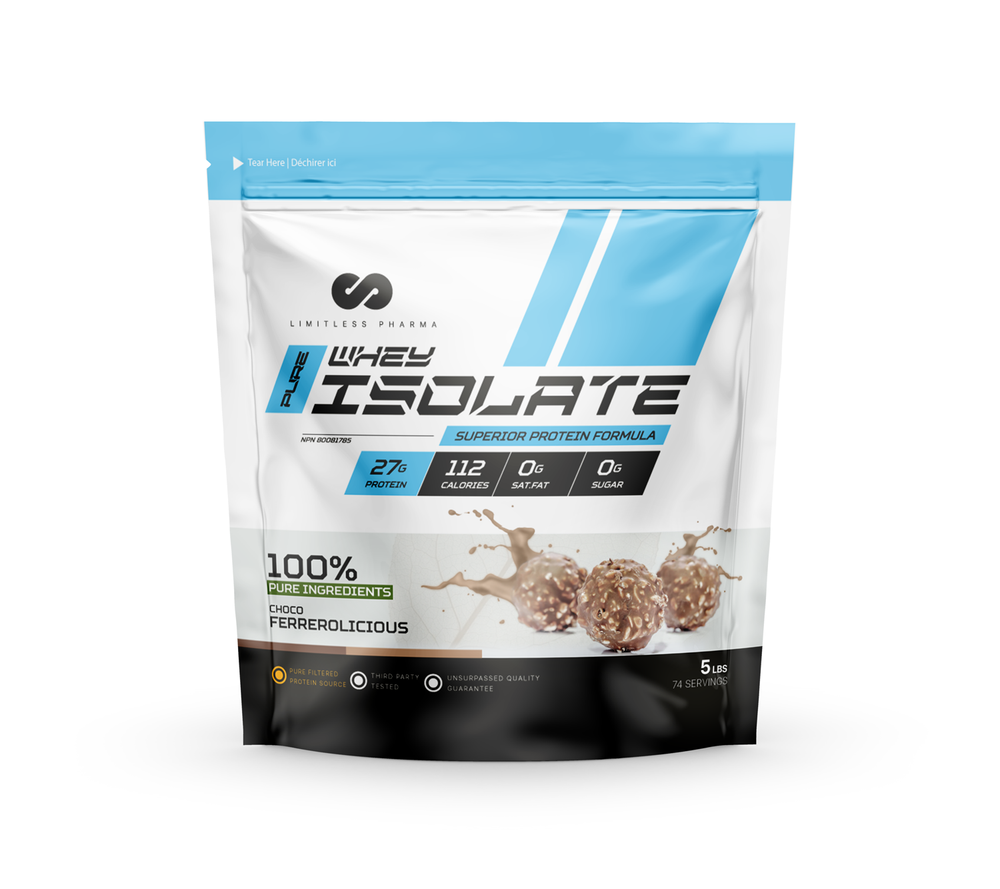 Limitless Pharma Whey Isolate - Chocolate Ferrerolicious