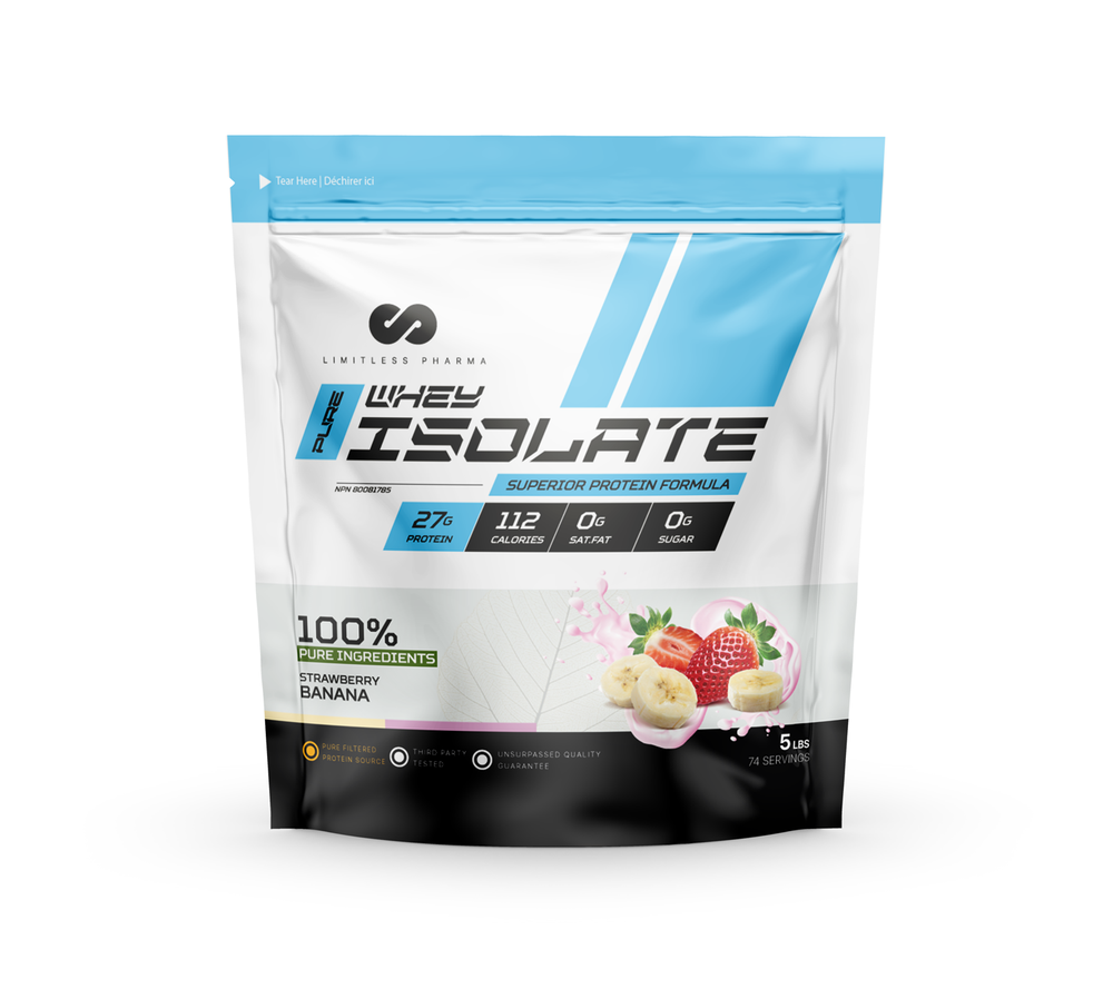 Limitless Pharma Whey Isolate - Strawberry Banana