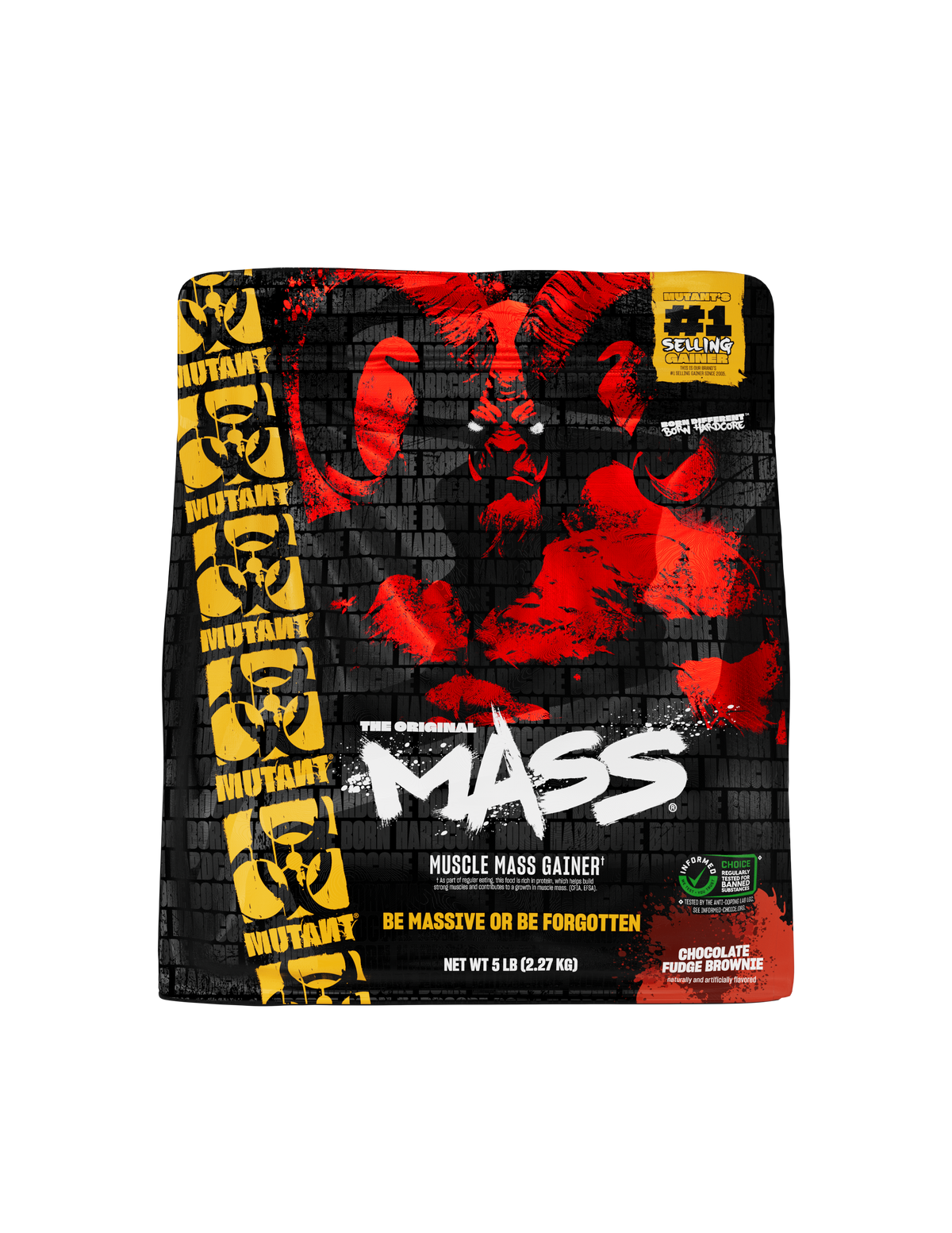 Mutant Mass 5 lb - Chocolate Fudge Brownie